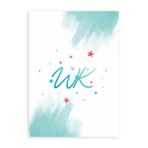 การ์ดแต่งงาน การ์ดแต่งงานภาพวาดระบายสีน้ำ R17-008