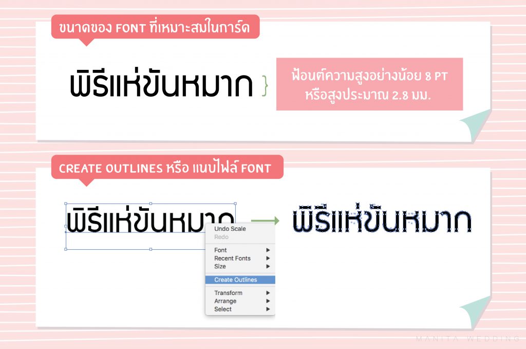 ขั้นตอนออกแบบการ์ดเอง