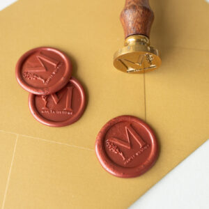 Wax Seal การ์ดแต่งงาน ซองการ์ดแต่งงาน ตรากระทับ