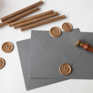 Wax Seal การ์ดแต่งงาน ซองการ์ดแต่งงาน ตรากระทับ