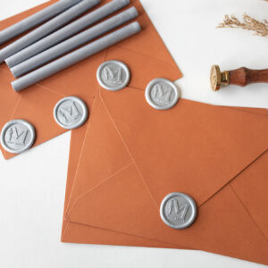 Wax Seal การ์ดแต่งงาน ซองการ์ดแต่งงาน ตรากระทับ