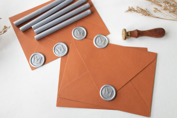 Wax Seal การ์ดแต่งงาน ซองการ์ดแต่งงาน ตรากระทับ