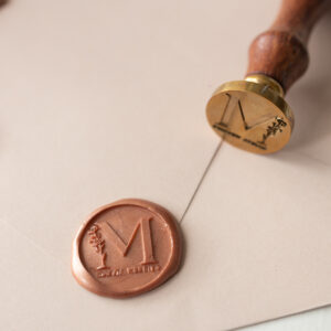 Wax Seal การ์ดแต่งงาน ซองการ์ดแต่งงาน ตรากระทับ