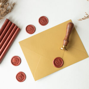 Wax Seal การ์ดแต่งงาน ซองการ์ดแต่งงาน ตรากระทับ