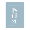 การ์ดแต่งงาน การ์ดแต่งงานตัวอักษร R19-068