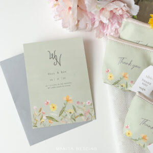 ของชำร่วย กระเป๋าซิป ของชำร่วยร้านการ์ดมานิตา