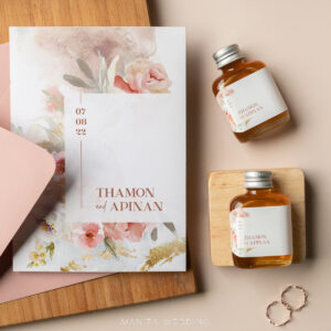 ของชำร่วย น้ำผึ้ง sweet honey การ์ดแต่งงาน การ์ดแต่งงานมานิตา