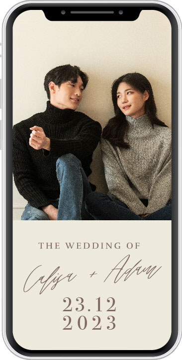 การ์ดแต่งงานออนไลน์ mobile wedding invitation