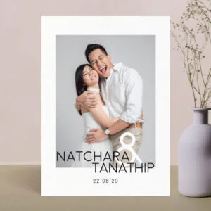 การ์ดแต่งงานใส่รูป wedding invitation