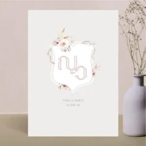 การ์ดแต่งงานเรียบหรู wedding invitation