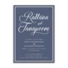 การ์ดแต่งงาน การ์ดแต่งงานตัวอักษร R17-104