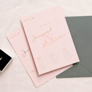 การ์ดแต่งงานปั้มฟอยล์ การ์ดแต่งงานมานิตา R20-044