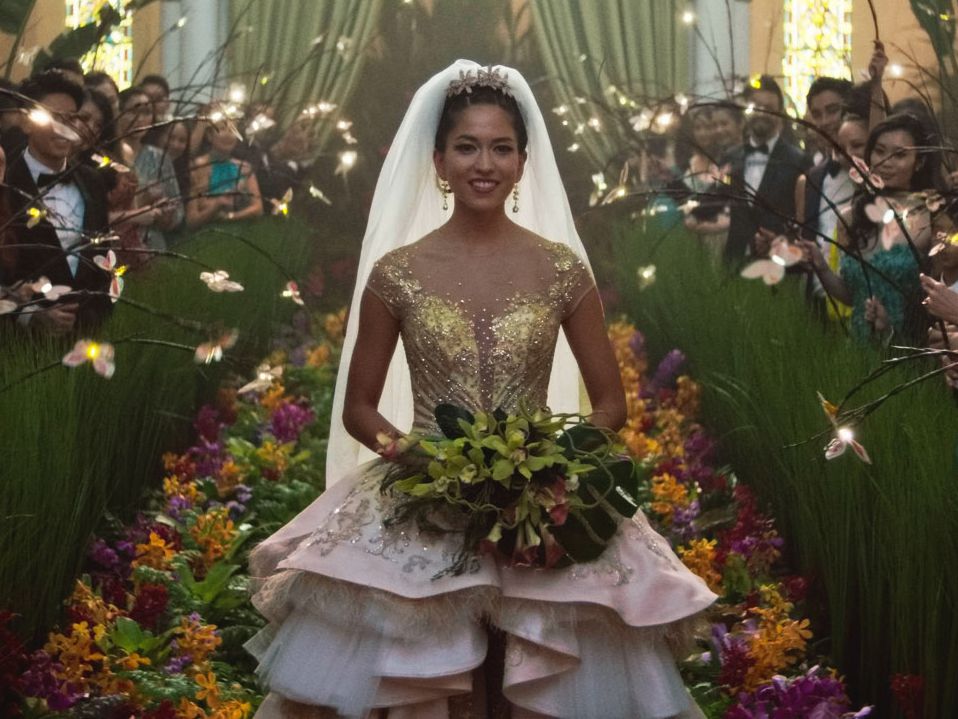 Crazy Rich Asians ฉากแต่งงาน แต่งงาน ซีรีส์ ภาพยนตร์ จัดงานแต่งงาน