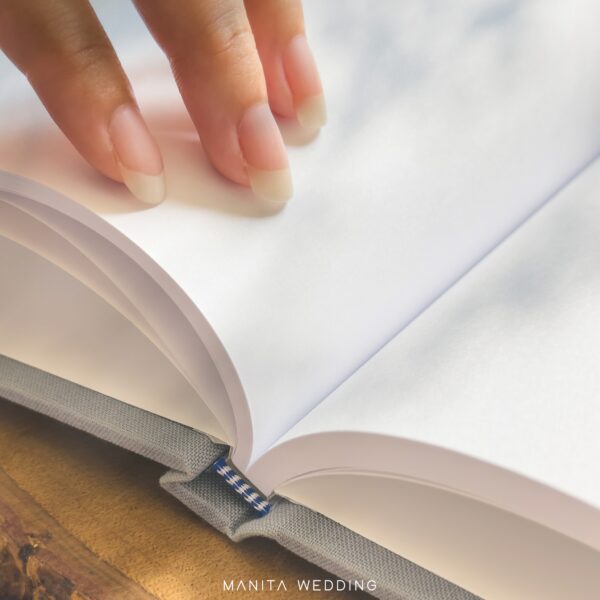 ของตกแต่ง สมุดเซ็นต์ปกผ้า
