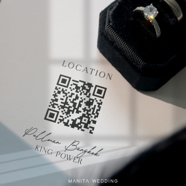 การ์ดแต่งงาน การ์ดแต่งงานใส่รูปภาพ R25-043