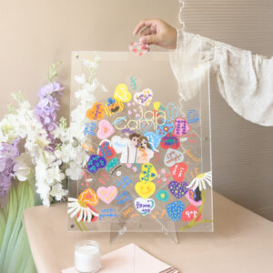 ของตกแต่ง กรอบอะคริลิกอวยพร