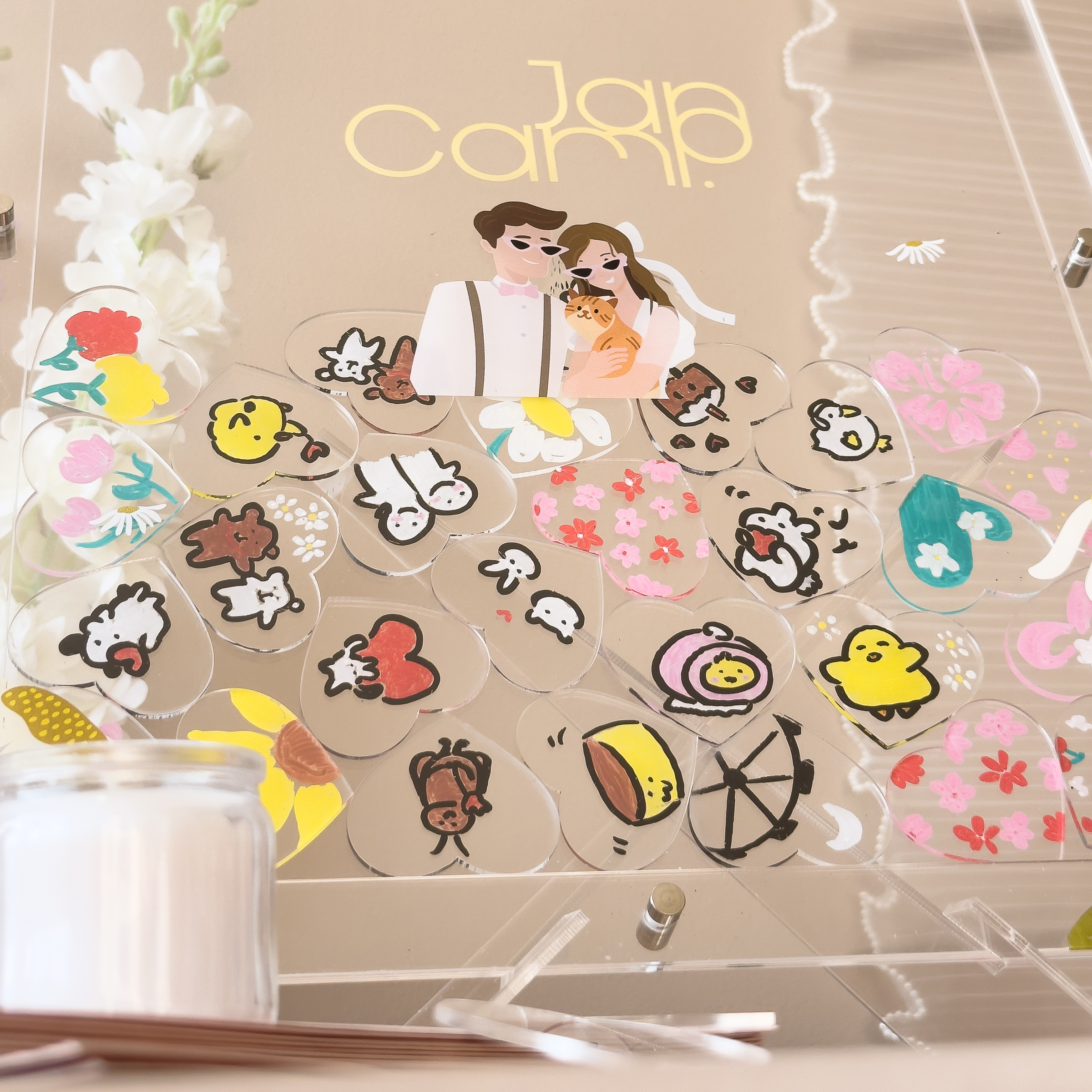 ของตกแต่ง กรอบอะคริลิกอวยพร