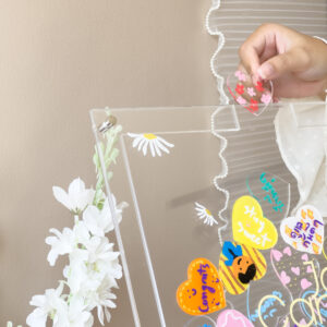 ของตกแต่ง กรอบอะคริลิกอวยพร