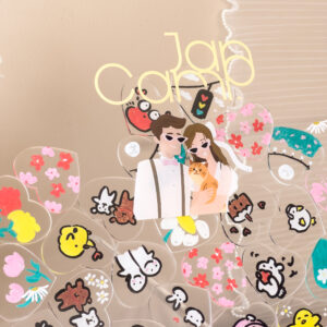 ของตกแต่ง กรอบอะคริลิกอวยพร