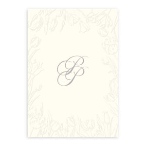 การ์ดแต่งงาน การ์ดแต่งงานมินิมอล R26-005