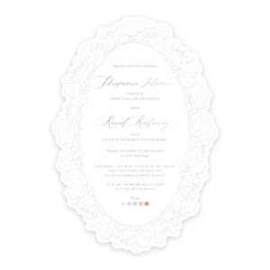 การ์ดแต่งงาน การ์ดแต่งงานสวนและดอกไม้ R26-006