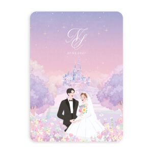 การ์ดแต่งงาน การ์ดแต่งงานรูปคาแรคเตอร์ R26-007