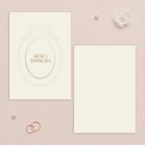 การ์ดแต่งงาน การ์ดแต่งงานใส่รูปภาพ R26-010