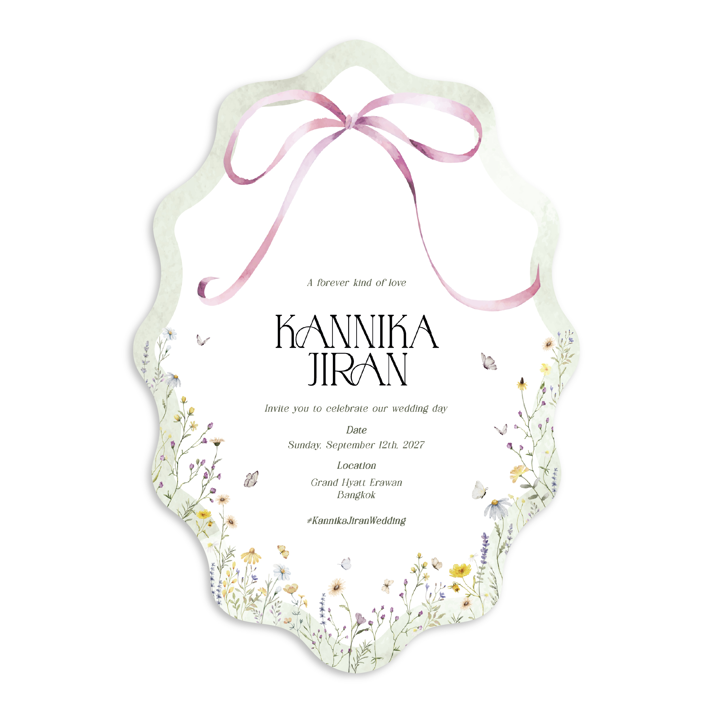 การ์ดแต่งงาน R26-016